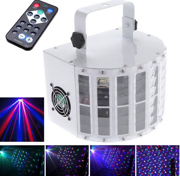 LED 6 Channels DMX512 Automatic Control Lighting Laser Projector Stage Party Show Disco Stage Light Dj Controller